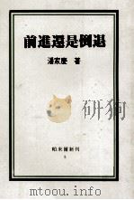 前进还是倒退   1990  PDF电子版封面    潘家庆著 