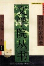 文学院丛书  小说卷  1（1993 PDF版）