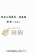 武当山道教志建筑篇  图版  初稿     PDF电子版封面    王永成，张华鹏，芦华青 