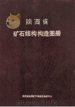 陕西省矿石结构构造图册   1986  PDF电子版封面    陕西省地质矿产局西安测试中心编；张文宣，金钰铭编著 