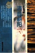 滴血斜阳   1995  PDF电子版封面  7805348049  许守尧著 