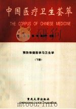 中国医疗卫生荟萃  防护保健医学与卫生学  下   1996  PDF电子版封面  7562413894  马达，张岭，徐川平主编 