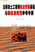 注册岩土工程师执业资格基础与新标准规范参考手册  第3卷（ PDF版）