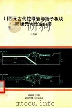 川西元古代蛇绿岩与扬子板块西缘元古代造山带     PDF电子版封面    孙传敏编 