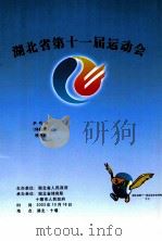 湖北省第十一届运动会乒乓球（体校类）秩序册     PDF电子版封面     