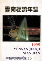 云南经济年鉴  1995  总第4期     PDF电子版封面     