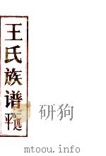 王氏族谱  平远系  第1卷   1994  PDF电子版封面    王捷步主编 