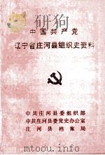 中国共产党辽宁省庄河县组织史资料  1945-1987（1990 PDF版）