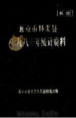 北京市怀柔县1981年统计资料（ PDF版）