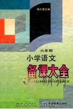 小学语文备课大全  六年制  第6册   1994  PDF电子版封面  7534320704  杨九俊主编 