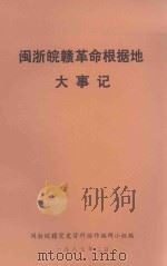 闽浙皖赣革命根据地大事记（1987 PDF版）
