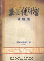 工业统计习题集   1984  PDF电子版封面    王继唐，李春森编 