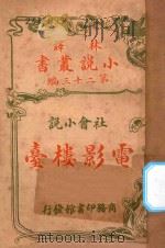 电影楼台  社会小说  第23编（1914 PDF版）