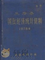 龙岩县国民经济统计资料  1978年（1980 PDF版）