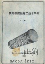 实用防腐蚀施工技术手册  上   1986  PDF电子版封面     
