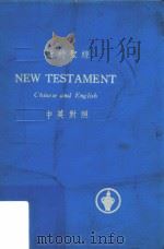 新约圣经  中英文对照=The New Testament（ PDF版）