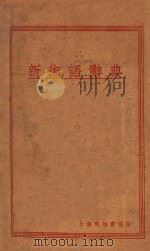新术语辞典   1929  PDF电子版封面    吴念慈，柯柏年，王慎名编 