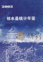 邻水县统计年鉴  2003（ PDF版）