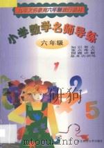 小学数学名师导练  六年级（1998 PDF版）