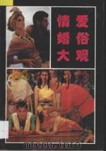 情爱婚俗大观   1995  PDF电子版封面  7541811106  韦光，钟子编 