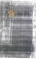 桃南朱氏宗谱  卷3  丙（1916 PDF版）