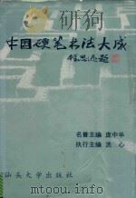 中国硬笔书法大成  瑰宝卷  下   1997  PDF电子版封面  7810362313  庞中华名誉主编；洗心执行主编 