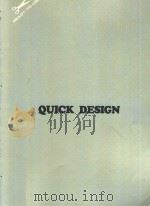 QUICK DESIGN  实用花边百科   1984  PDF电子版封面    吕绍鄂，简志忠著 