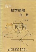 高中数学精编代数   1997  PDF电子版封面  7533801113  许纪传编写 