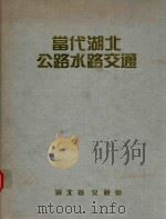 当代湖北公路水路交通   1989  PDF电子版封面    魏文焕主编 