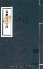 殷湾项氏支谱     PDF电子版封面     