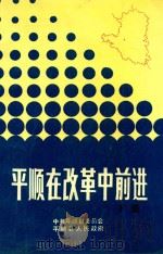 平顺在改革中前进  下   1989  PDF电子版封面    申树森；赵文贤编 