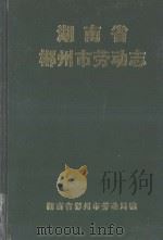 湖南省郴州市劳动志（1999 PDF版）