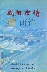 咸阳市情   1994  PDF电子版封面    中共咸阳市委办公室编 