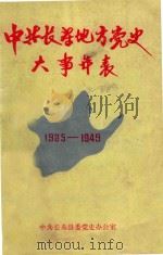 中共长寿地方党史大事年表（1986 PDF版）