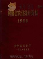 贵州省农业统计资料  1980（1981 PDF版）