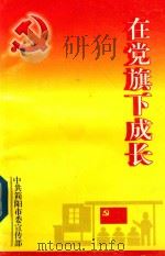 在党旗下成长     PDF电子版封面    中共简阳市委宣传部 