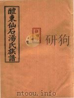 醴东仙石汤氏族谱  6（ PDF版）