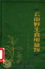 云南野生食用植物   1961  PDF电子版封面  13116·32  中国科学院昆明植物研究所编著 