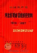 中国共产党河北省宽城县组织史资料  1929-1987（1991 PDF版）