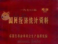 祁阳县1970年国民经济统计资料汇编（1972 PDF版）