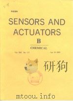 SENSORS AND ACTUATORS  B  CHEMICAL  Vol.B63  No.1-3（ PDF版）