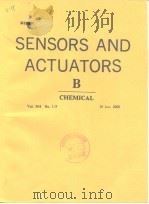 SENSORS AND ACTUATORS  B  CHEMICAL  Vol.B64  No.1-3（ PDF版）