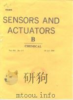 SENSORS AND ACTUATORS  B  CHEMICAL  Vol.B65  No.1-3（ PDF版）