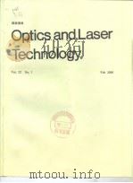 Optics and Laser Technology  Vol.32 No.1-6     PDF电子版封面     