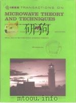 IEE TRANSACTIONS ON MICROWAVE THEORY AND TECHNIQUES JANUARY2000 VOLUME48 NUMBER1-12   IETMAB     PDF电子版封面     