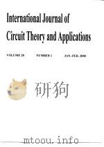 International Journal of Circuit Theory and Applications  VOLUME 28 NUMEBE 1-5     PDF电子版封面     