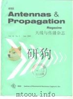 Antennas & Propagation Magazine Vol.42 No.2     PDF电子版封面     