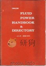 1964-65 Fluid Power Handbook & Directory     PDF电子版封面     