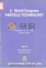 2.World Congress on Particle Technology (2nd:1990:Kyoto )part 5.1990     PDF电子版封面     