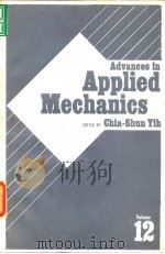Advances in Applied Mechanics Chia-Shun Yih V.12.1972.     PDF电子版封面     